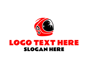 Helmet - Space Astronaut Helmet logo design