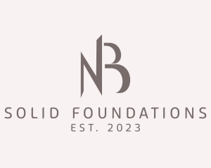 Letter Nb - Elegant Fashion Boutique logo design