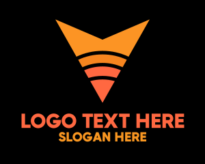 Signal - Orange Fox Signal logo design