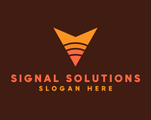 Signal - Radio Arrow Signal logo design