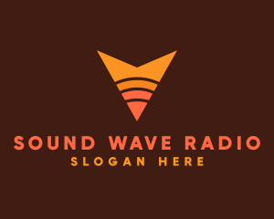 Radio - Radio Arrow Signal logo design