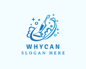 Sanitary - Sparkle Clean Vacuum logo design