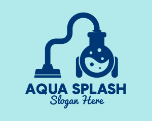 Wet - Wet Vacuum Cleaner logo design