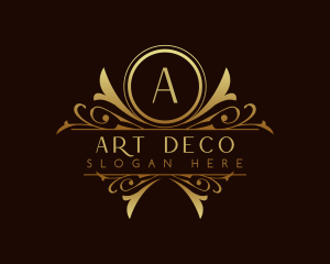 Luxury Floral Deco logo design