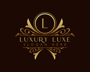 Luxury Floral Deco logo design