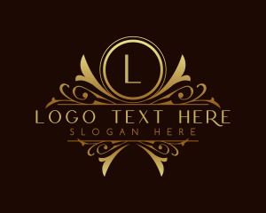 Luxury Floral Deco Logo