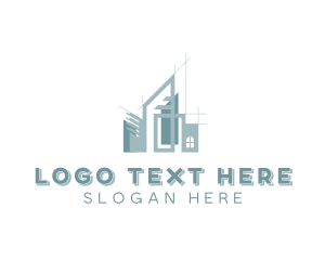 Construction - Building Architectural Firm logo design
