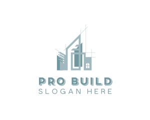 Building Architectural Firm logo design