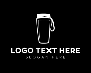 Container - Tumbler Bottle Container logo design