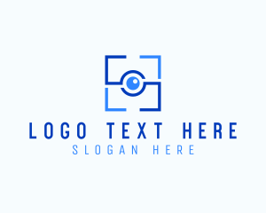 Camera Store - Minimalist Camera Frame logo design