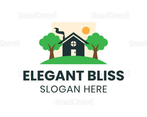 Cute Cozy House Logo