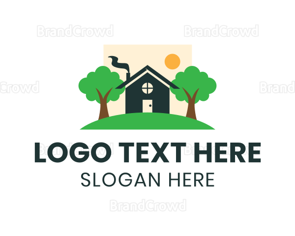 Cute Cozy House Logo