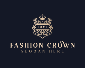 Royal Crown Shield logo design