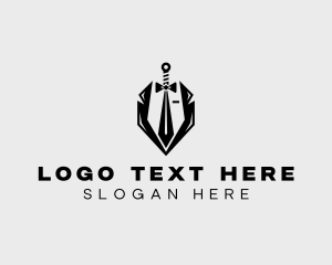 Suit - Boutique Suit Necktie logo design