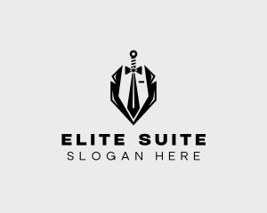 Boutique Suit Necktie logo design