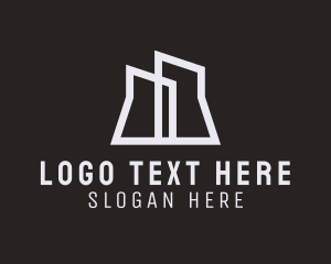 Office Space - Home Builder Contractor logo design
