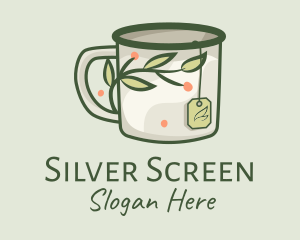 Tea - Green Herbal Tea Mug logo design