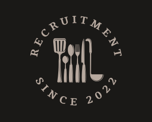 Restaurant Kitchenware Utensil logo design