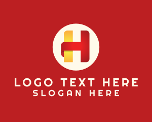 Letter H - 3D Professional Letter H logo design