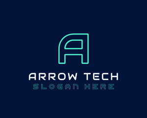 Neon Cyber Technology logo design