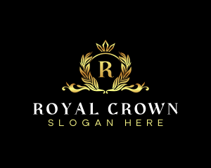 Royal Crown Premium Ornament logo design