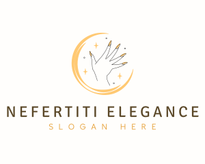 Elegant Nails Salon logo design