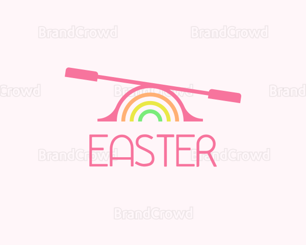 Preschool Rainbow Seesaw Logo