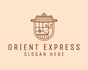 Orient - Asian Teahouse Cafe logo design