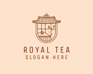 Asian Teahouse Restaurant logo design