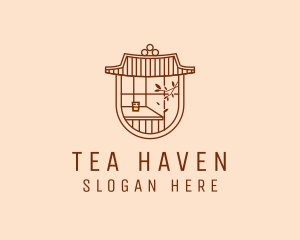 Asian Teahouse Restaurant logo design