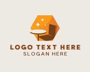 Table - Table Chair Decor logo design