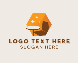 Table Chair Decor Logo