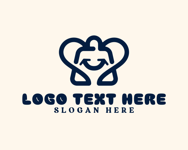 Buy - Heart Bag Retail logo design