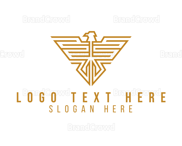 Maze Eagle Insignia Logo
