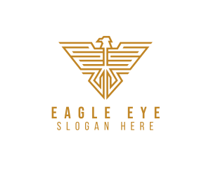 Maze Eagle Insignia logo design