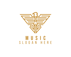 Brigade - Maze Eagle Insignia logo design