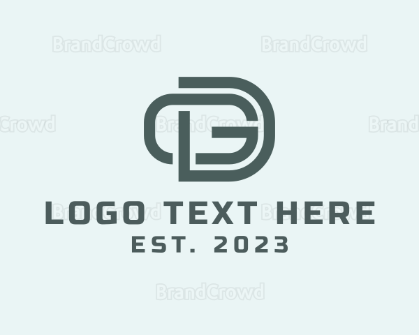 Modern Interlocking Business Logo