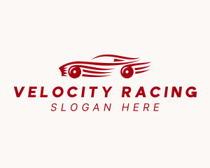 Red Car Racing logo design