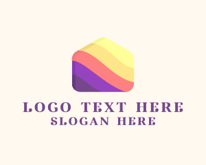 Sweets - Colorful Candy House logo design