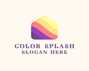 Colorful Candy House logo design