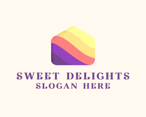 Treats - Colorful Candy House logo design