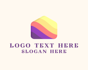 Homemade - Colorful Candy House logo design