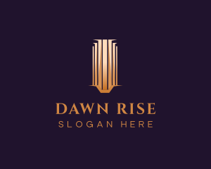 High Rise Building Tower logo design