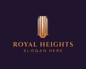 High Rise Building Tower logo design