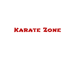Karate - Martial Arts Text Font logo design