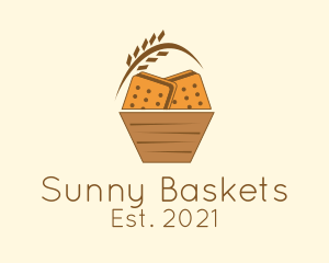 Biscuit Bread Basket  logo design