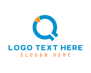Digital - Media Company Letter Q logo design