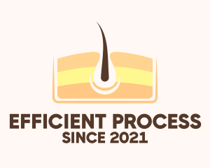 Procedure - Hair Skin Dermatology logo design
