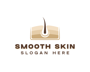 Hair Skin Dermatology logo design