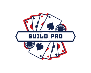 Emblem - Poker Card Gambling logo design